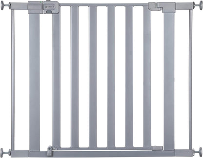 Safety 1st Easy Install Walk Thru Baby Gate for Doorway With Door, Dog Gates, Fits 29"-38", Easy Install 28" Tall, White