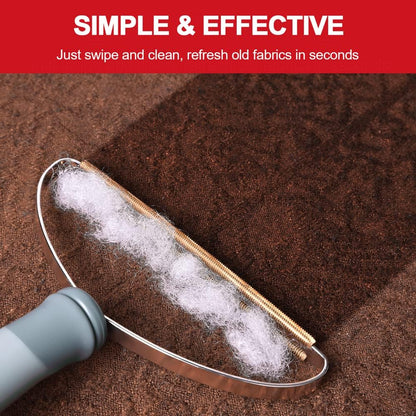 Pet Hair Remover, Dog Cat Hair Remover, Lint Cleaner Pro, Fur Removal Tool, Portable Carpet Scraper, Clothes Fuzz Rollers Hairball Shaver Brush for Carpets, Car Mat, Couch, Pet Bed, Furniture & Rug
