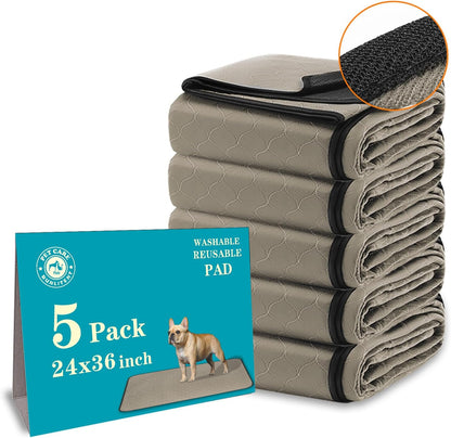 Bunlitent Washable Pee Pads for Dogs 72x72, 2 Pack, Extra Large Reusable Puppy Pads, Dog Training Pads with Quick Dry, Large Anti-Slip Dog Pee Pads, Whelping Pads, Potty Pad