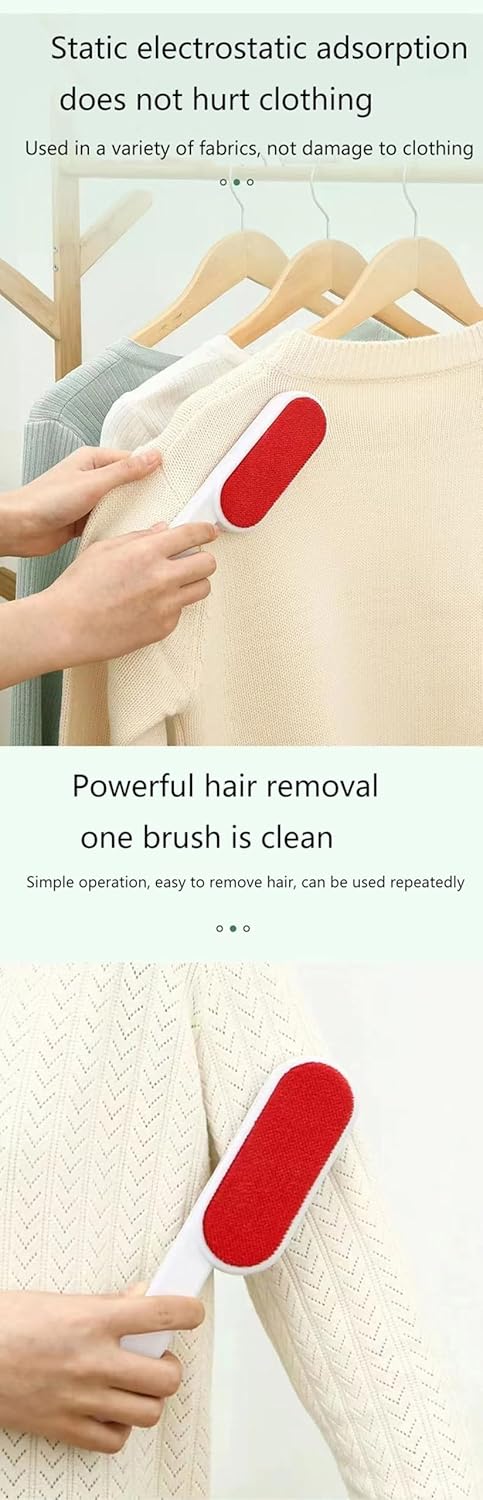 Cloth Hair Brush, Lint Brush, Lint Brushes for Clothes can be Used to Easily Remove The dust and pet Hair on Clothes, Sofas, beds on The Bed.