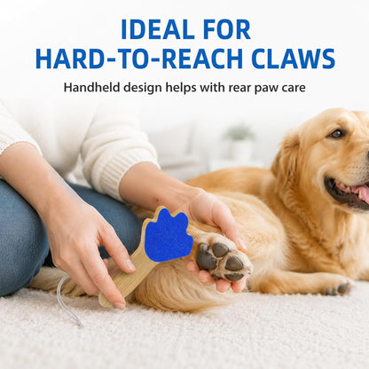 Dog Scratch Board Large Scratching Pad Multi-Functional Trimming Tool Alternative to Dog Nail Clippers and Pet Grinders Pet Nails Care for Dogs&Cats,Interactive Grooming Tool