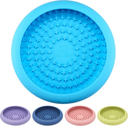 Dog Lick Bowl, Bestalk Anxiety Relief Slow Feeder Dog Lick Mat Treat Dispenser, Non-Slip Licking Bowl Enrichment Toys, BPA Free Silicone, Dishwasher Safe