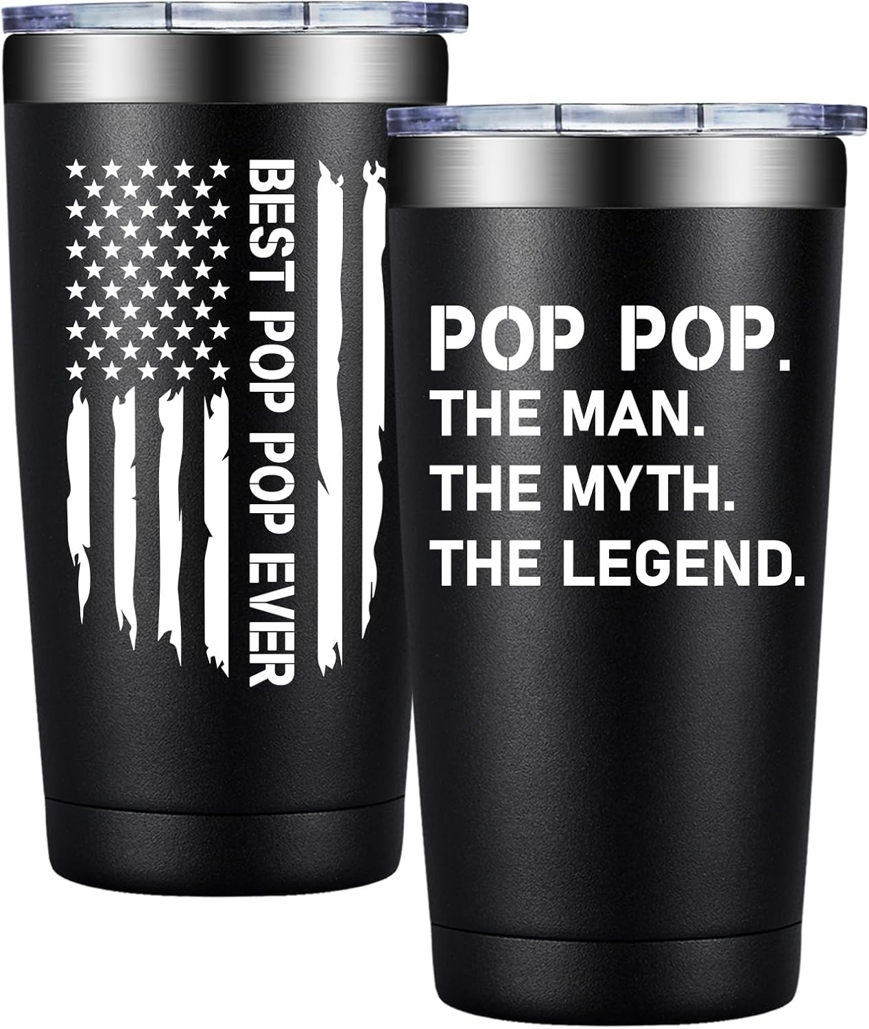 BIRGILT Pawpaw Gifts from Grandkids - Pawpaw Fathers Day Gift - Best Paw Paw Gifts for Grandpa, Grandfather - 20oz Tumbler Cup