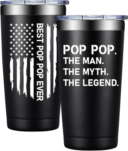 BIRGILT Pawpaw Gifts from Grandkids - Pawpaw Fathers Day Gift - Best Paw Paw Gifts for Grandpa, Grandfather - 20oz Tumbler Cup