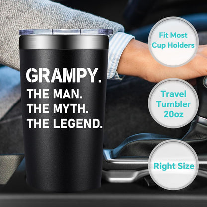 BIRGILT Pawpaw Gifts from Grandkids - Pawpaw Fathers Day Gift - Best Paw Paw Gifts for Grandpa, Grandfather - 20oz Tumbler Cup