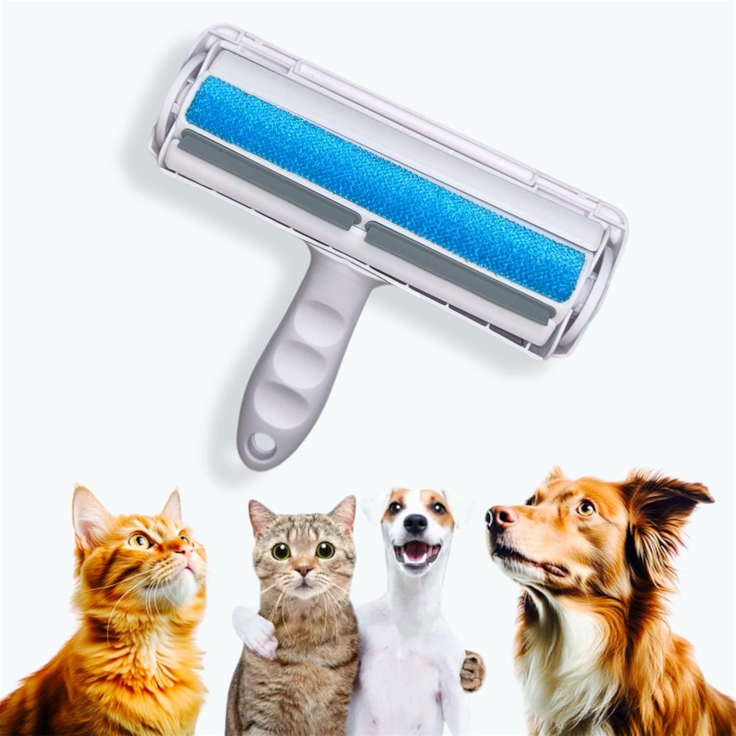 Pet Hair Removal Tool for Couches - Remove Dog & Cat Hair from Furniture - Reusable Fur Trapping Brush That Effectively Extracts Animal Hair from Upholstery