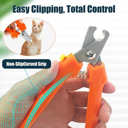 Dog Nail Trimmers 767C - Professional Dog Nail Clippers for Large and Small Dogs, Easy-to-Use Pet Nail Trimmers for Safe and Precise Grooming, Durable Claw Clippers for Paws Care