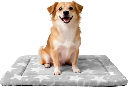 Dog Bed Mat – Soft & Comfortable Dog Kennel Pad for Crate – Durable Crate Bed & Mat for Dogs & Cats – Ideal for Crate, Kennel, and Home Use