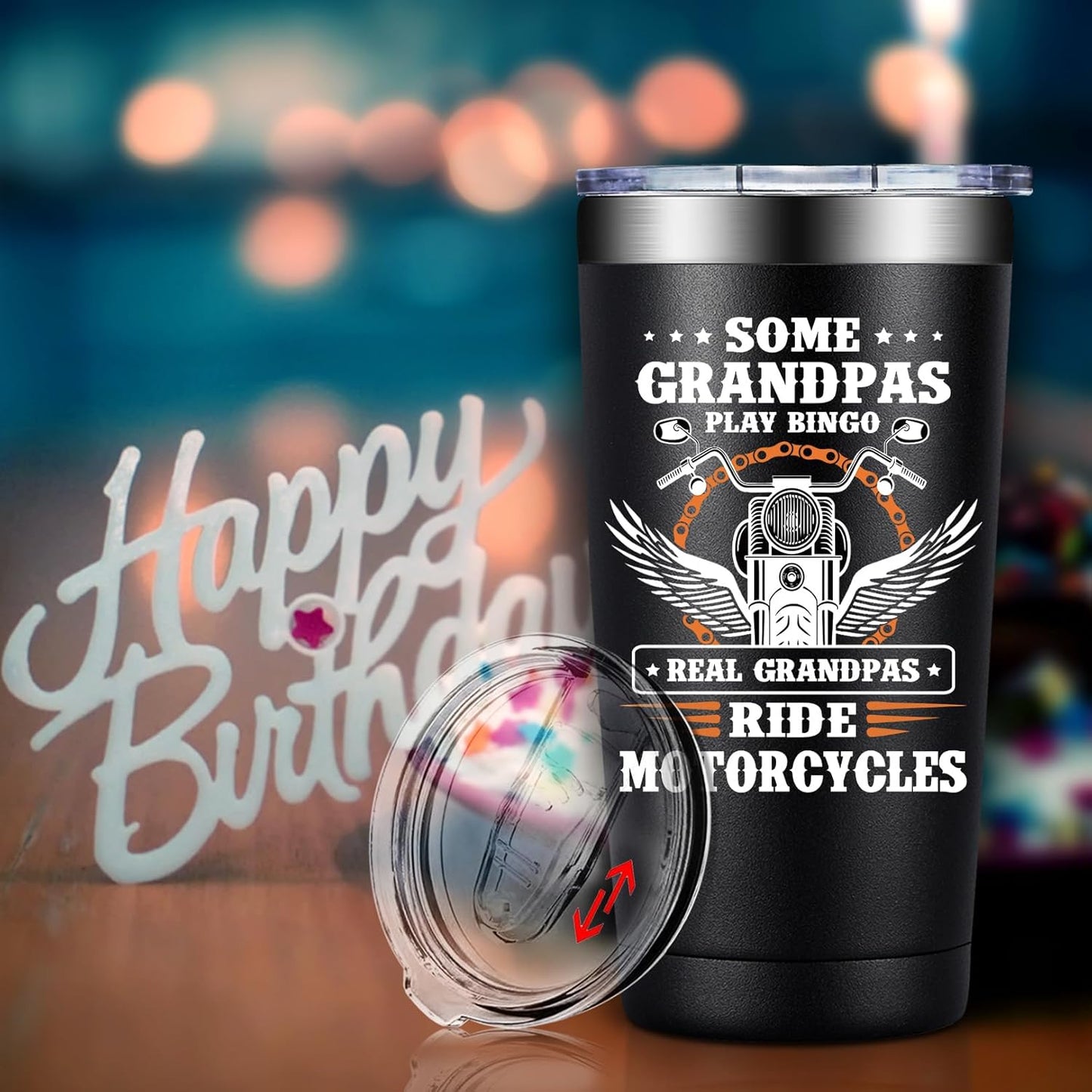 BIRGILT Pawpaw Gifts from Grandkids - Pawpaw Fathers Day Gift - Best Paw Paw Gifts for Grandpa, Grandfather - 20oz Tumbler Cup