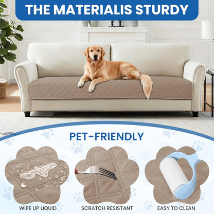 Waterproof Dog Blanket, Non-Slip Soft Pet Bed Cover, Couch Cover for Dogs Washable, Protects Sofa, Furniture, Crate, Car, Tear Resistant Leakproof Pet Blanket (30x70 Inch, Dark Grey)