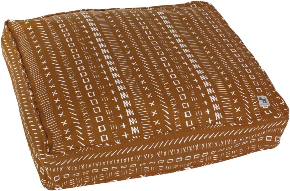 Molly Mutt Medium to Large Dog Bed Cover- Forever Young Print - Measures 27”X36”X5’’ - 100% Cotton - Durable - Breathable - Sustainable - Machine Washable Dog Bed Cover (Dd82b)