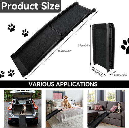 PawStep 50706 Non-Slip Carpet with Adhesive Backing for 50524 Pet Ramp (1-Set)