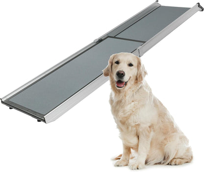 PetSafe Happy Ride Telescoping Dog Ramp, Portable Pet Ramp for Cars, Trucks & SUVs with Adjustable Sizing