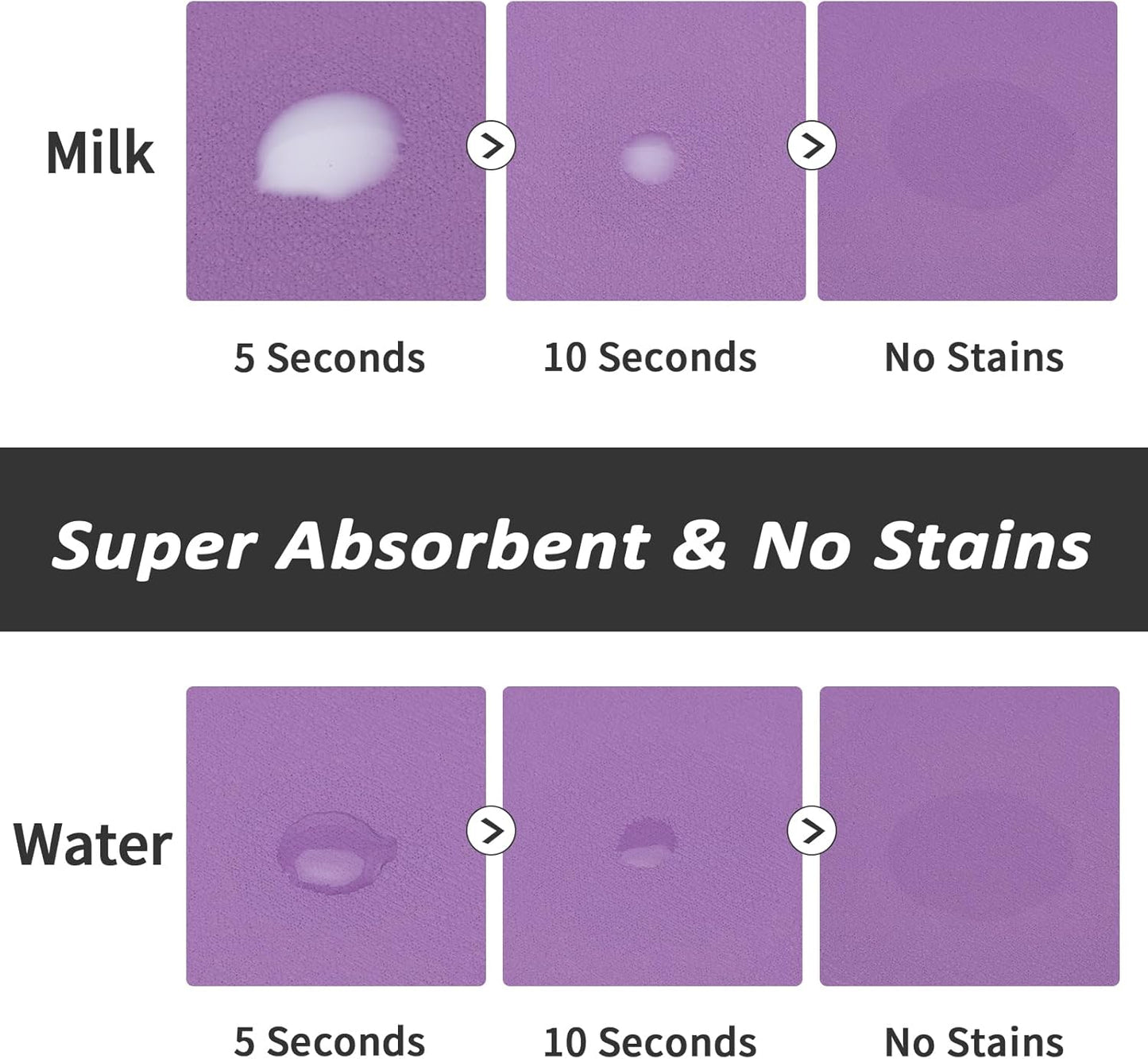 HotLive Dog Food Mat - Absorbent Cat Mat for Food and Water, No Stains Pet Feeding Bowl Mat, Easy to Clean Pet Placemats, Quick Dry Dog Water Dispenser Mat for Messy Drinkers | Paw Dark Grey 12"x 19"