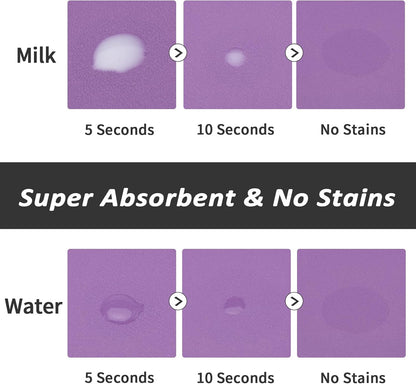 HotLive Dog Food Mat - Absorbent Cat Mat for Food and Water, No Stains Pet Feeding Bowl Mat, Easy to Clean Pet Placemats, Quick Dry Dog Water Dispenser Mat for Messy Drinkers | Paw Dark Grey 12"x 19"
