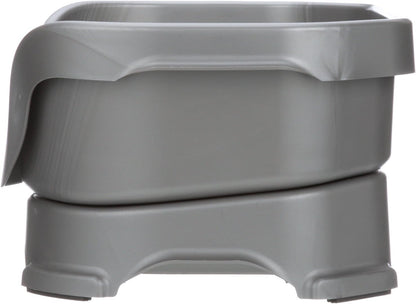 Neater Pet Brands Neater Feeder Deluxe Mess Proof Dog Bowls Elevated for Large Dogs Over 40 lbs, Made in USA, No Spill Raised Dog Food Bowl Stand Feeding Station, Food and Water Bowl Set, Black