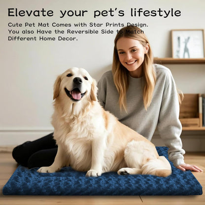 Dog Bed Mat – Soft & Comfortable Dog Kennel Pad for Crate – Durable Crate Bed & Mat for Dogs & Cats – Ideal for Crate, Kennel, and Home Use