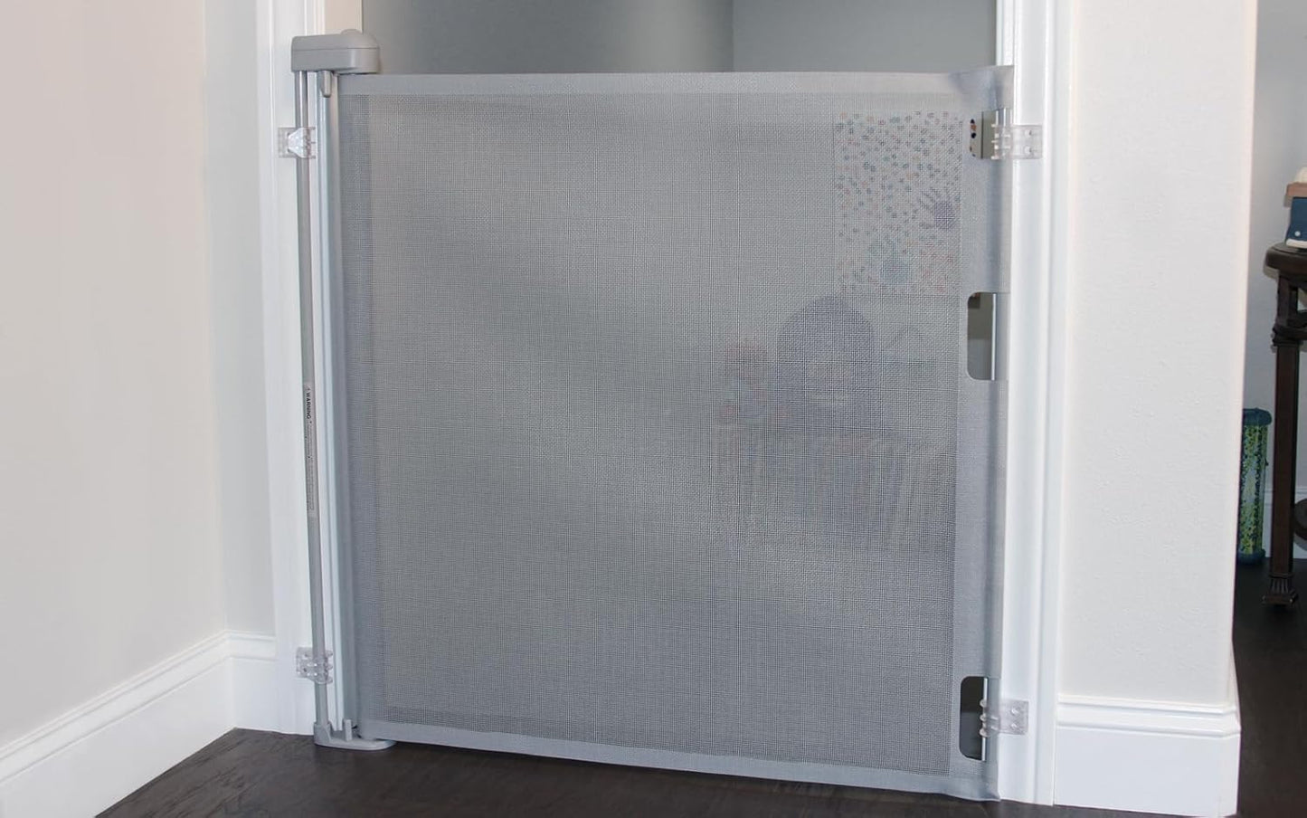 Retract-A-Gate 52 inch White: The Original and only Made in USA Retractable Baby, Dog, & Cat Gate