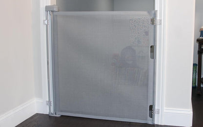 Retract-A-Gate 52 inch White: The Original and only Made in USA Retractable Baby, Dog, & Cat Gate