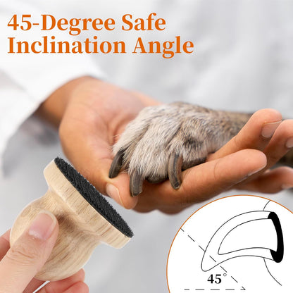 Dog Nail File with Replaceable Filing Disc Dog Nail File Scratch Board Replaceable Sandpaper Stress Free Nails Filing Dogs Trainning Accessories for Smooth and Healthy Nails