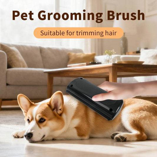 Deshedding Dog Brush, Pet Hair Remover Comb & Grooming Tool – Ergonomic Design for Matted, Long and Loose Hair on Dogs, Cats, Rabbits, Horses | Itching Relief, Easy to Use | Ideal Gift for Pet Lovers