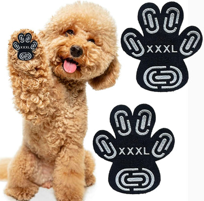 Dog Paw Grips & Protectors for Senior Dogs - Anti-Slip Traction Pads to Prevent Slipping on Hardwood Floors, Strong Grip Paw Stickers for Hot Pavement, Tile & Laminate Floors.