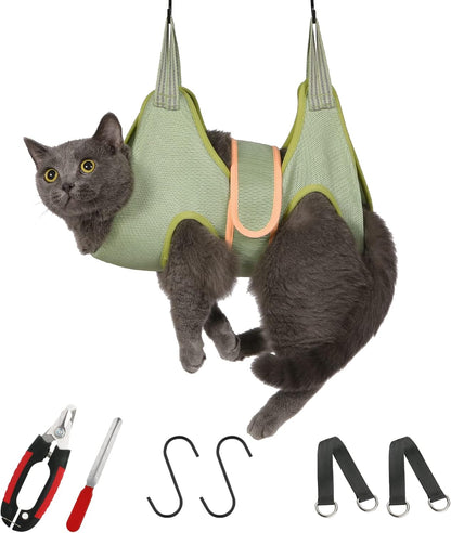 Guzekier Dog Grooming Hammock Harness for Dogs, Dog Nail Clipper