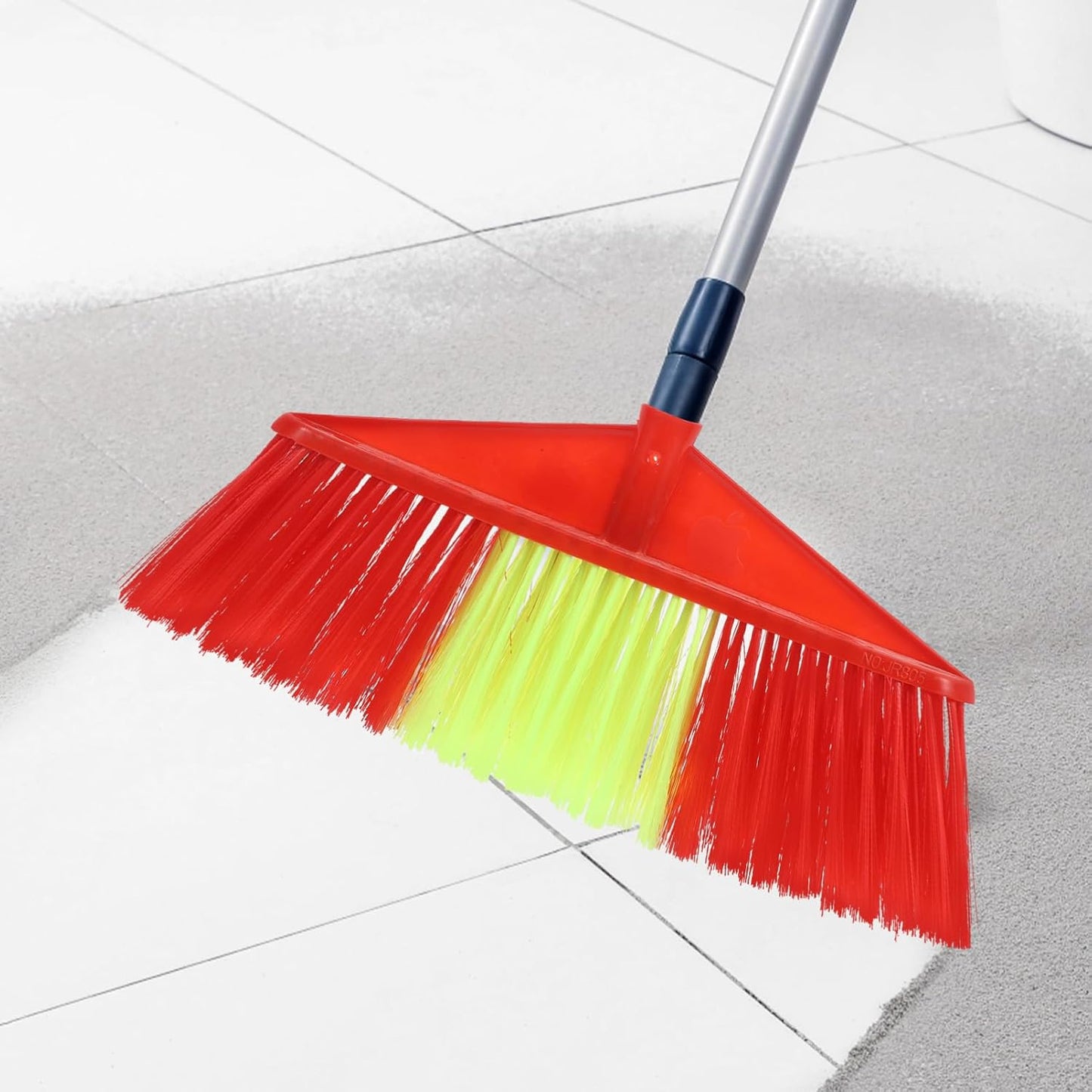 Luxshiny Pet Hair Removal Broom with Soft Bristles Durable Plastic Sweeper for Cleaning of Carpets Upholstery and Outdoor Surfaces Compact Storage Design for Home and Office Use