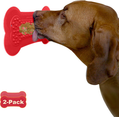 Lick Lick Pad Dog Accessories | Pet Shower Attachment | Dog Peanut Butter Lick Pad | Dog Bathing Station | Dog Bathing Supplies | Veterinarian Used | Suction to Wall | Large (Large - 1 Pack, Yellow)