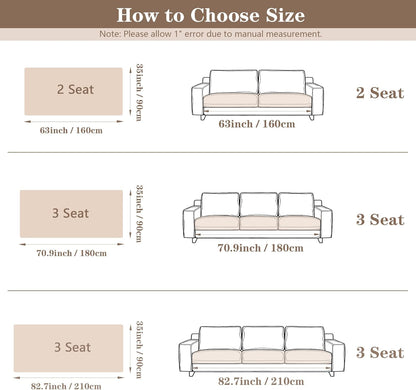MYSKY HOME 100% Waterproof Couch Cover for Sofa, Couch Covers for Dogs, Non Slip Back Pet Sectional Sofa Covers for 3 Cushion Couch, Sofa Covers Washable, Dog Bed Cover, Dark Grey, 35"x70.9"