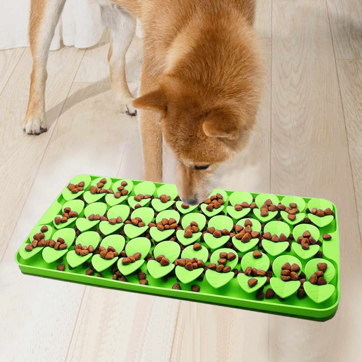 Small Silicone Snuffle Mat for Small Dogs Puppy Cat Slow Down Eating,Slow Feeder Lick Mat for Dry Wet Food for Pet Training Smell,Encourages Natural Foraging Skill,Relieving Stress