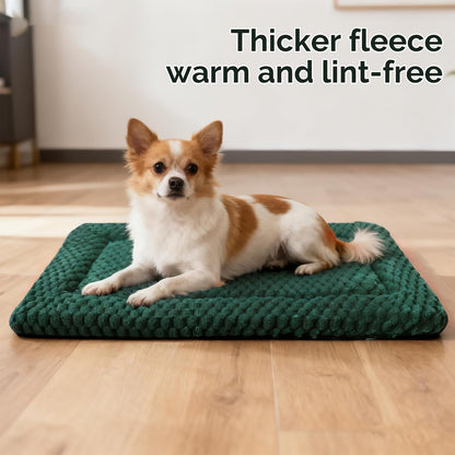 Dog Bed Mat – Soft & Comfortable Dog Kennel Pad for Crate – Durable Crate Bed & Mat for Dogs & Cats – Ideal for Crate, Kennel, and Home Use