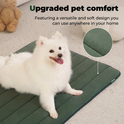 BALANCE Dog Crate Pad, Dog Foam Crate Mat Kennel Pad, Washable Water-Resistant Pet Bed Flat Dogs Cage Mat for Small Dogs