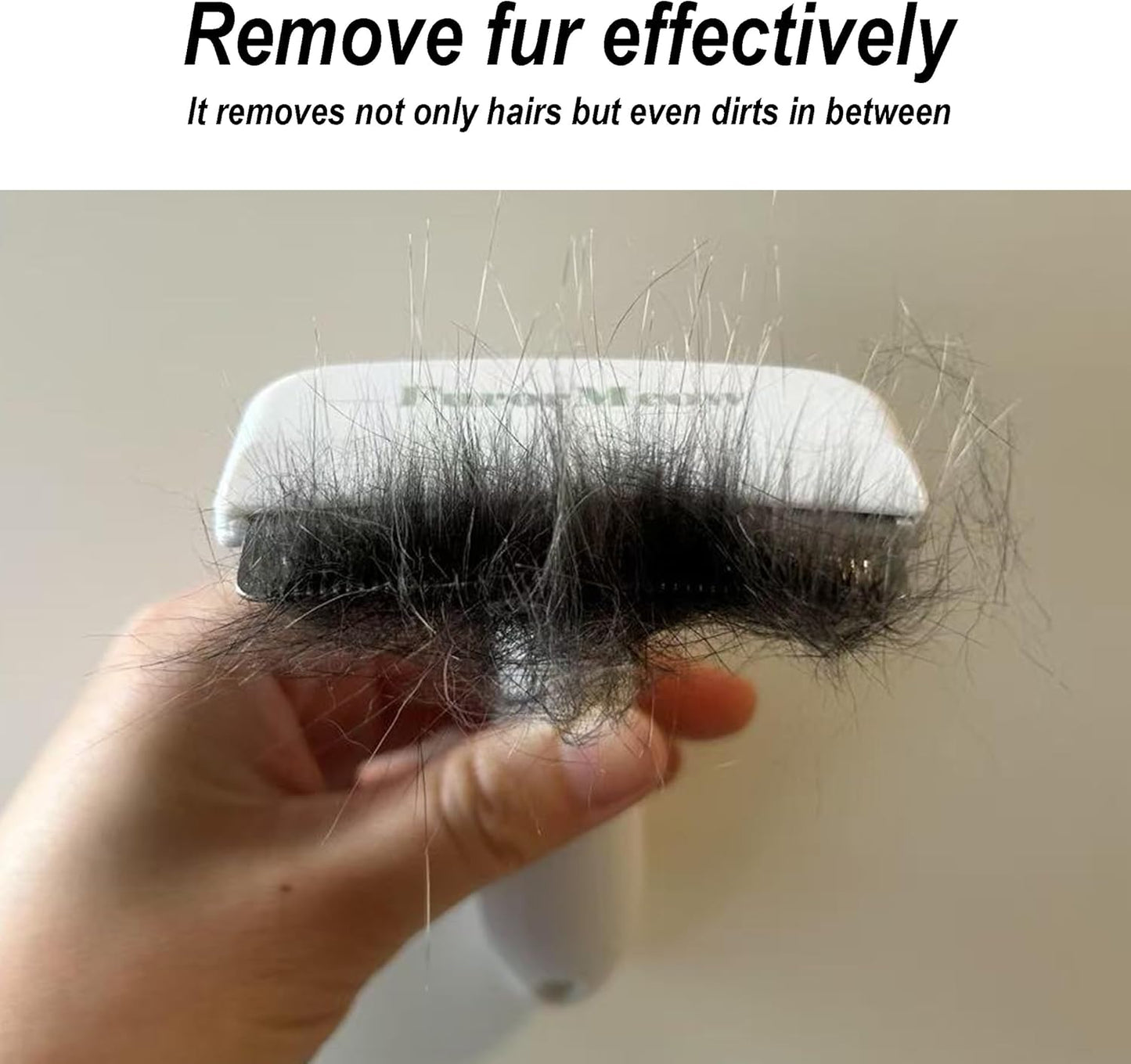 Pet Deshedding Tool with Curve Blade, Cat Grooming Brush, Tight V-shaped Teeth Shedding Comb for Cat and Dog (Pink, Large)