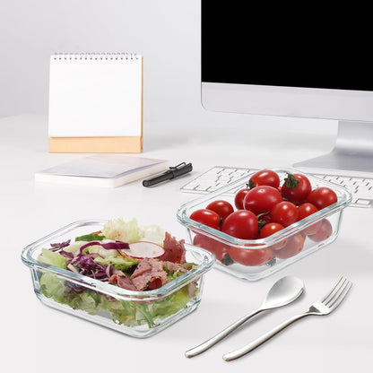 GULFLIN 24-Piece Small Glass Food Storage Containers with Lids Airtight, 1.5 Cup Meal Prep Containers Set, Microwave&Dishwasher Safe, Leak-Proof, BPA-Free, Grey