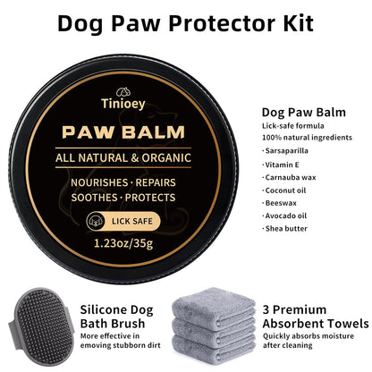 Dog Paw Cleaner for Small Dogs, Dog Paw Washer, Muddy Paw Cleaner, Pet Foot Cleaner, Dog Paw Protector Kit