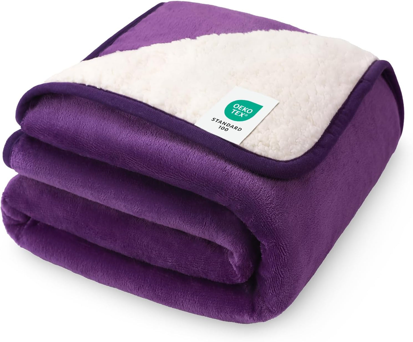 Luciphia Waterproof Bed Blanket Washable,Soft Sherpa Fleece Puppy Reversible Throw Blankets for Small Dog Cat,Furniture Cover Protector Couch Bed from Liquid Pee and Pet Fur, Light Grey, 40" x 28"