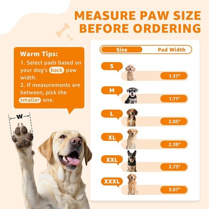 Paw Pads for Dogs Traction - 48Pieces Anti-Slip Sticky Dog Paw Protector Pads for Senior Dogs, Non Slip Adhesive Dog Paw Pads for Slippery Hardwood Floors to Prevent Slipping While Walking Running