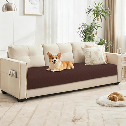 Waterproof Dog Blanket, Non-Slip Soft Pet Bed Cover, Couch Cover for Dogs Washable, Protects Sofa, Furniture, Crate, Car, Tear Resistant Leakproof Pet Blanket (30x70 Inch, Dark Grey)