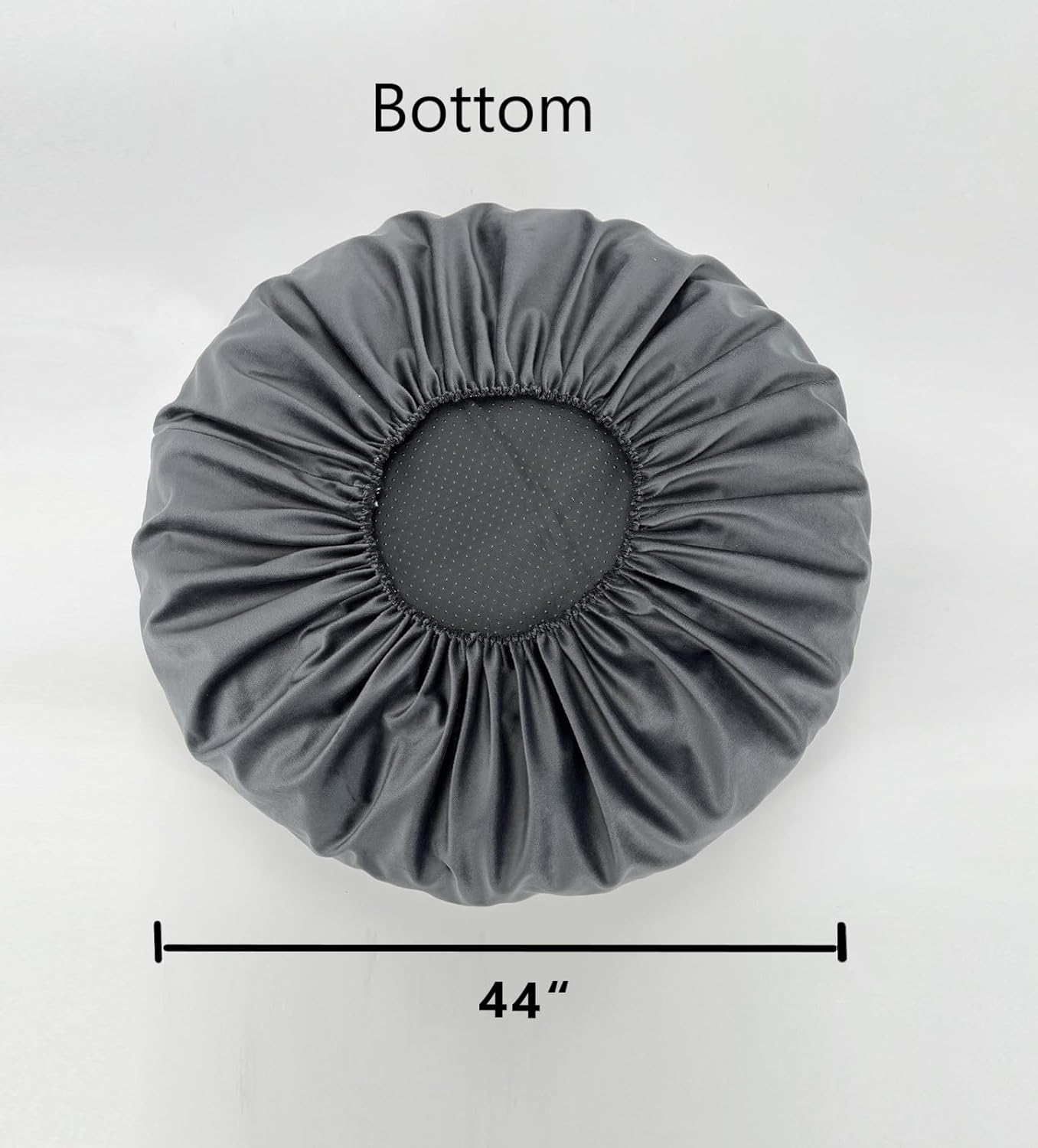 Waterproof Dog Bed Cover Replacement Round 42 Inch Grey