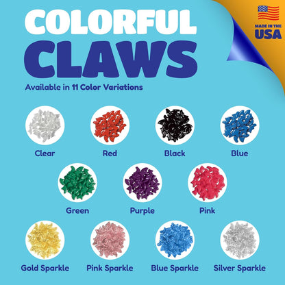 Soft Claws Nail Caps for Dogs with Non-Slip Design Made in USA - 40 Dog Nail Covers for Long-Lasting Protection of Floors and Furniture - Silver, XX-Large