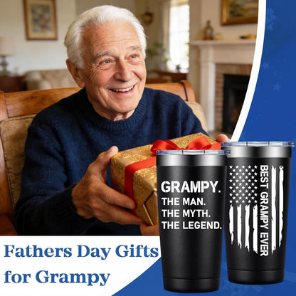 BIRGILT Pawpaw Gifts from Grandkids - Pawpaw Fathers Day Gift - Best Paw Paw Gifts for Grandpa, Grandfather - 20oz Tumbler Cup