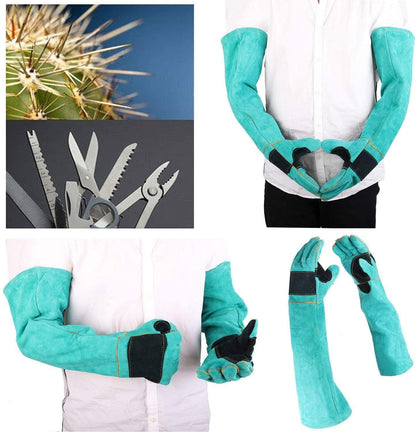 AOWPFVV Animal Handling Gloves Bite Proof Multipurpose Pet Glove for Trips to Vet Grooming Puncture Proof Training Anti-Bite Scratch for Cat Dog Snake Falcon Grabbing Reptile
