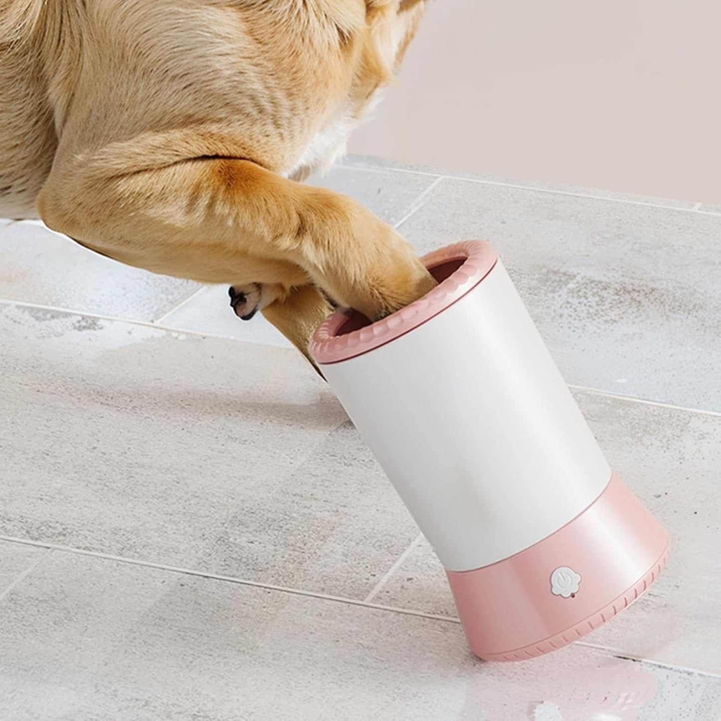 Electric Dog Paw Washer - Portable Pet Foot Cleaner Cup, Easy-to-Use Dog Paw Cleaning Machine | Comfortable Foot Washing Cup, Dog Foot Washing Cup for Dogs & Cats, Pet Paw Washer for Hygiene