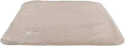 Waterproof Pet Blanket - 50x60-Inch Reversible Sherpa Fleece Throw Protects Couches, Cars, and Beds from Spills, Stains, and Fur by PETMAKER (Gray)