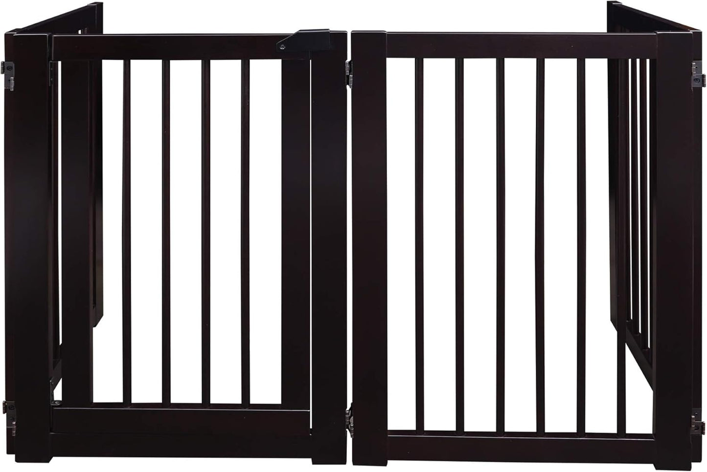 American Trails Freestanding Wooden Pet Gate with Door