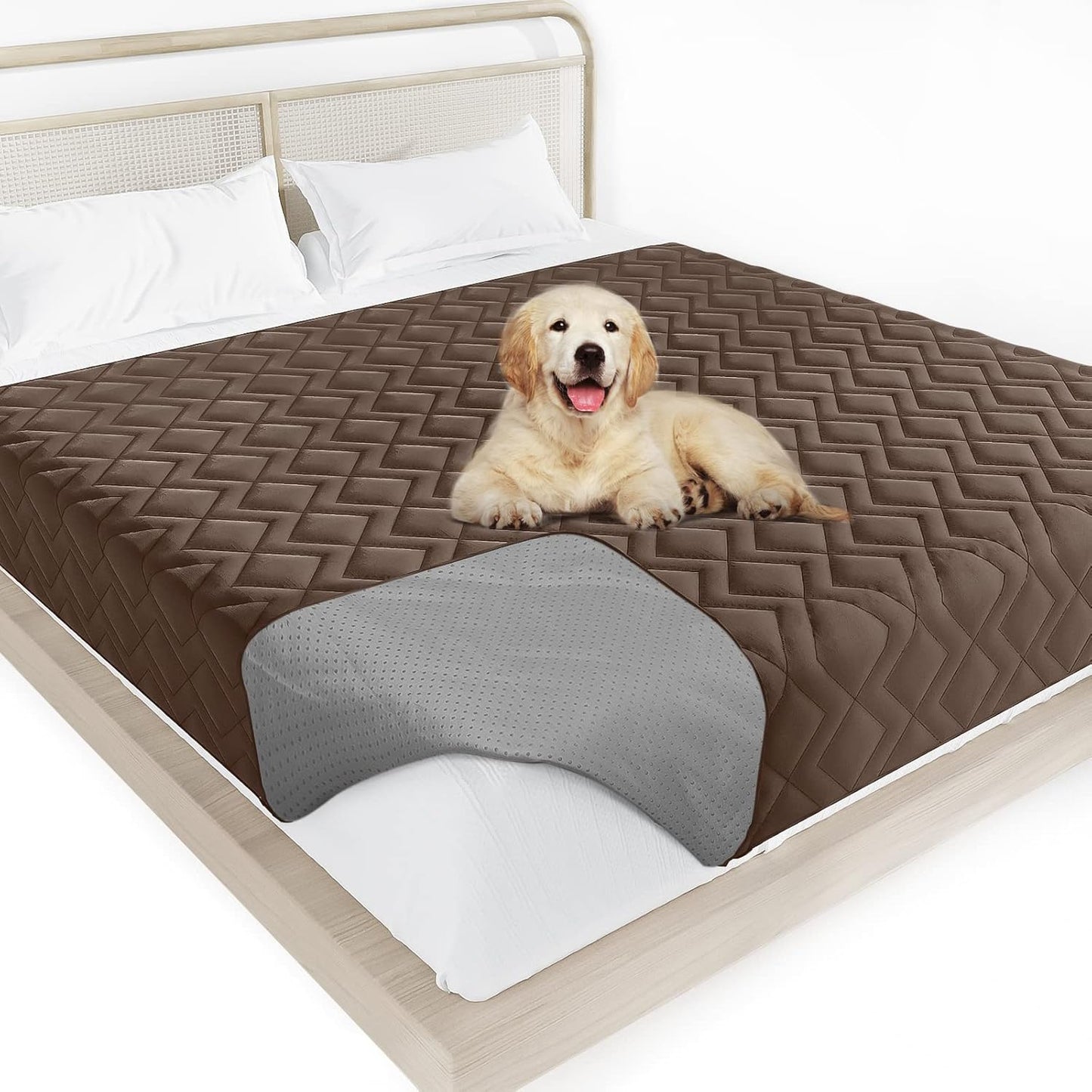 Moonsea Waterproof Couch Cover for Dogs Antislip Washable Blanket Bed Cover Pet Sofa Couch Furniture Protector Cover for Kids Children Dog Cat(30" X 70")