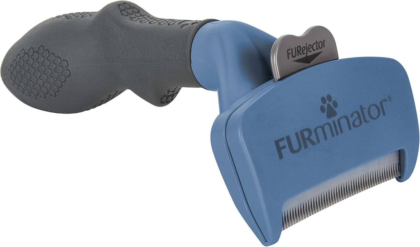 FURminator Large Dog Undercoat deShedding Tool for Long Hair, Reduces Loose Hair From Shedding