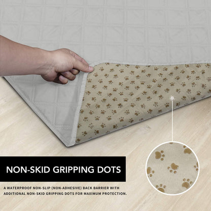 Easy-Going 100% Waterproof Dog Bed Cover, Non-Slip Pet Blanket for Furniture, Washable Couch Cover, Repleasement Sofa Cover (68x82 in,Gray)