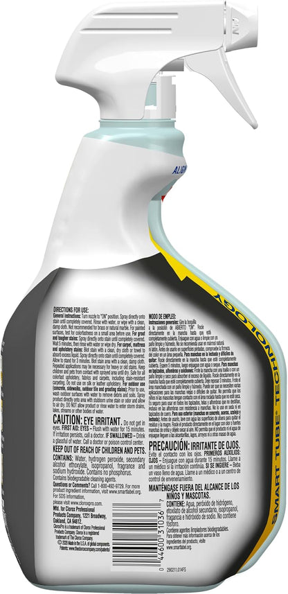 CloroxPro Urine Remover for Stains and Odors Spray, 32 Ounces (Package May Vary)